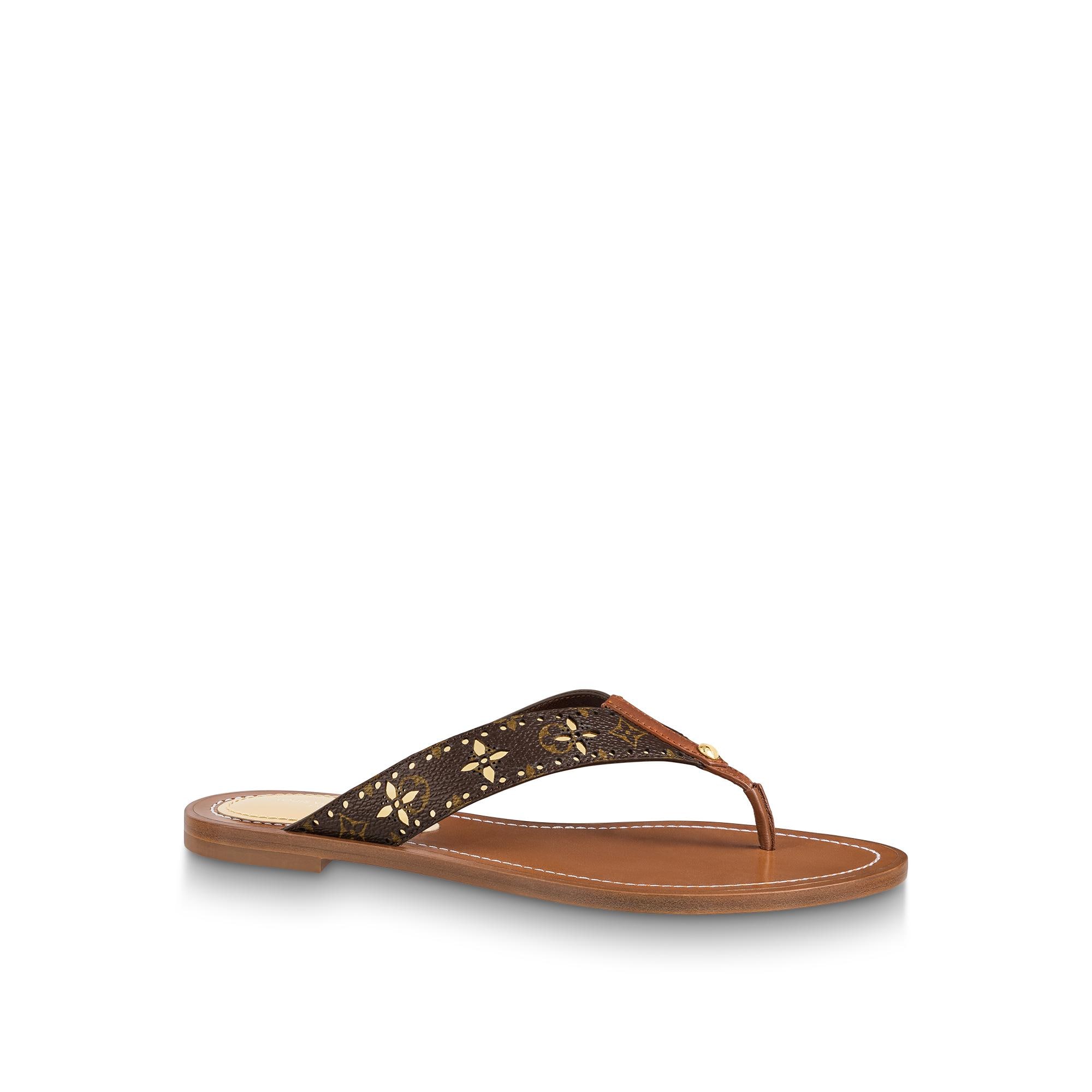 Sunny Flat Thong Women Shoes Louis Vuitton 0350